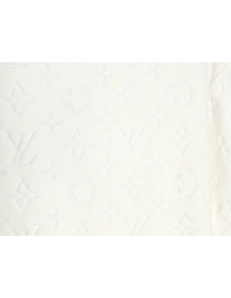 Louis Vuitton towel flocked presbyopia jacquard short sleeves,Louis Vuitton T Shirt,Tshirt,Hiqh quality low price,free shipping