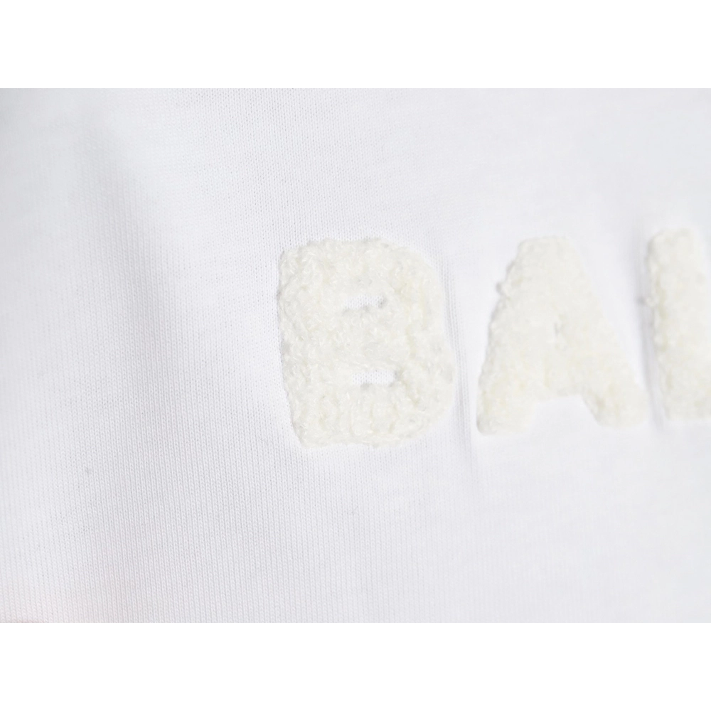 Balenciaga Double B towel embroidered short sleeves,Balenciaga T Shirt,Tshirt,Hiqh quality low price,free shipping