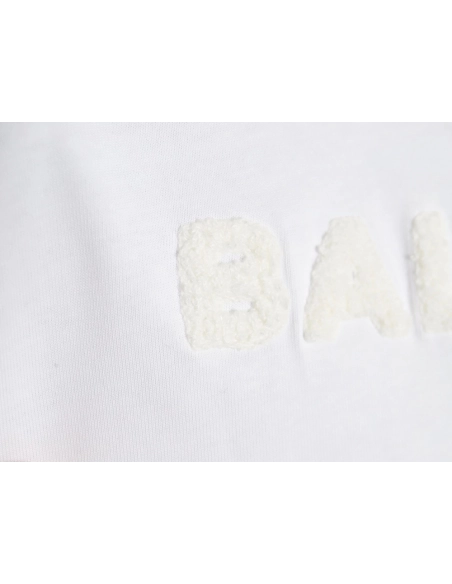 Balenciaga Double B towel embroidered short sleeves,Balenciaga T Shirt,Tshirt,Hiqh quality low price,free shipping