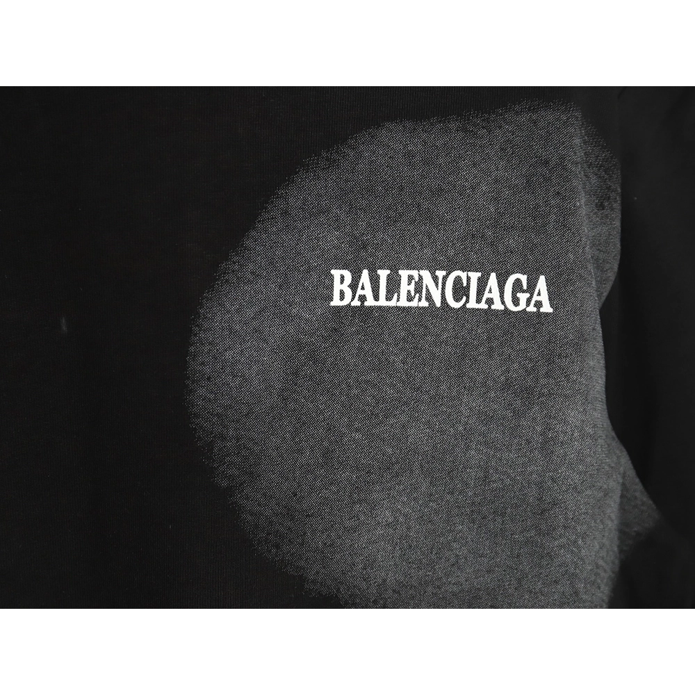 Balenciaga Back mottled multiline lettering short sleeves,Balenciaga T Shirt,Tshirt,Hiqh quality low price,free shipping