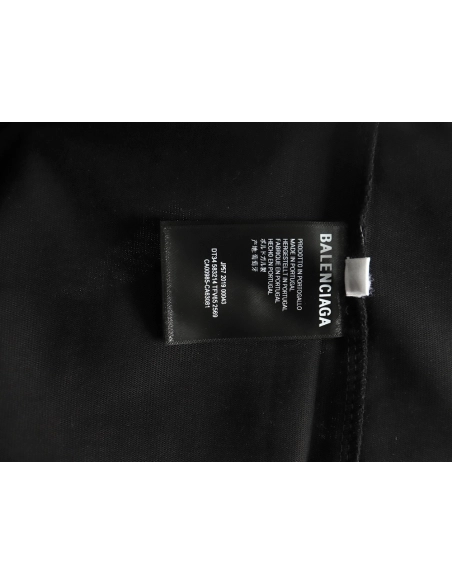 Balenciaga Back mottled multiline lettering short sleeves,Balenciaga T Shirt,Tshirt,Hiqh quality low price,free shipping