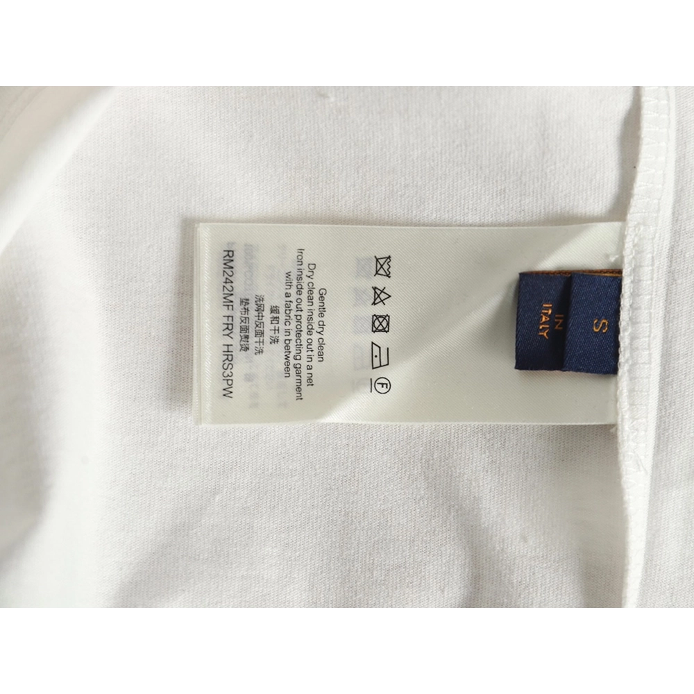 Louis Vuitton red letter embroidered round neck shortsleeved Tshirt,Louis Vuitton T Shirt,Tshirt,Hiqh quality low price,free shi