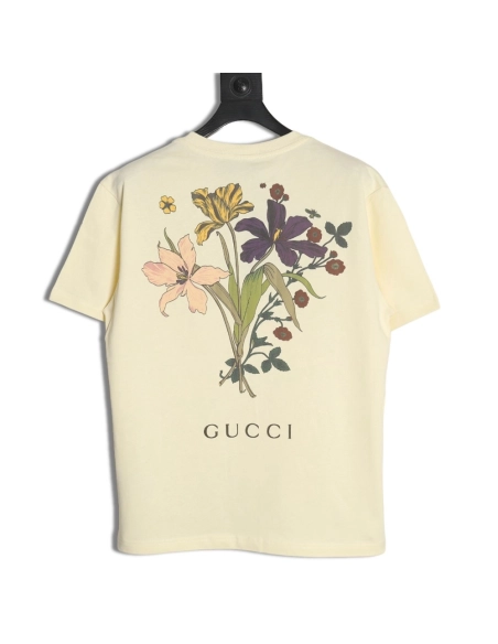 Gucci cobranded D limited fullprint back print short sleeves,Gucci T Shirt,Tshirt,Hiqh quality low price,free shipping