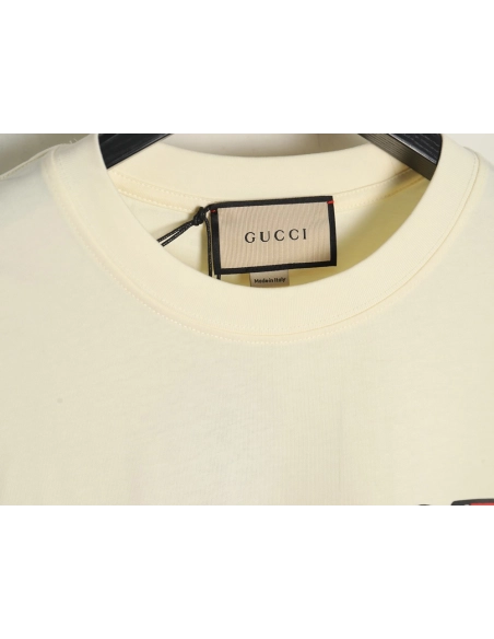 Gucci Double G letter print shortsleeved Tshirt,Gucci T Shirt,Tshirt,Hiqh quality low price,free shipping