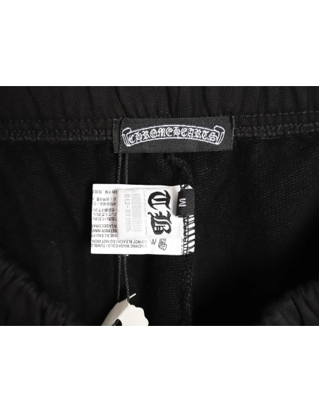 Chrome Hearts Horseshoe Distressed Sanskrit Shorts,Chrome Hearts Short,Shorts,Hiqh quality low price,free shipping