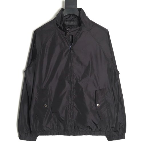 Prada back triangle logo light jacket,Prada Jacket,Jacket,Hiqh quality low price,free shipping