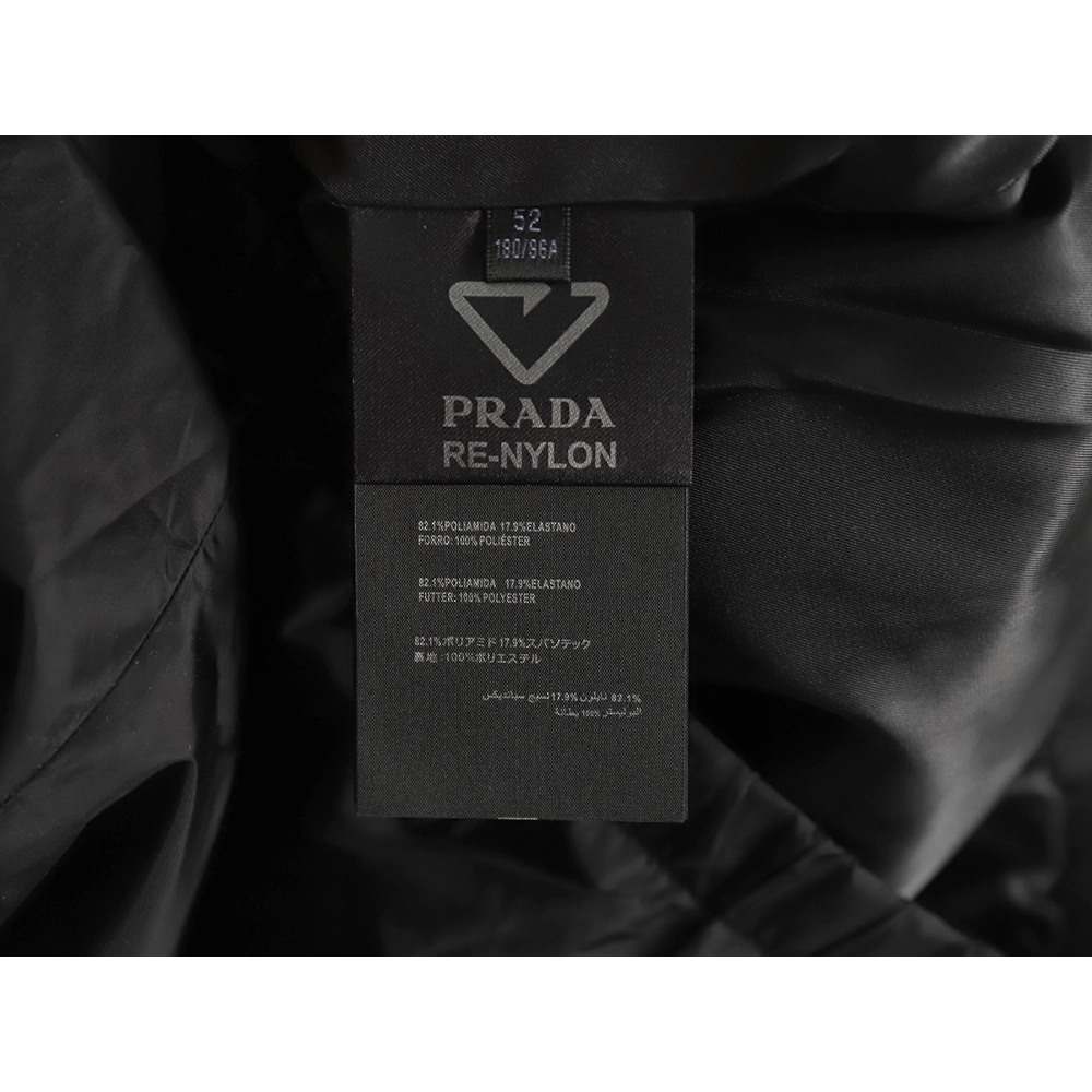 Prada back triangle logo light jacket,Prada Jacket,Jacket,Hiqh quality low price,free shipping