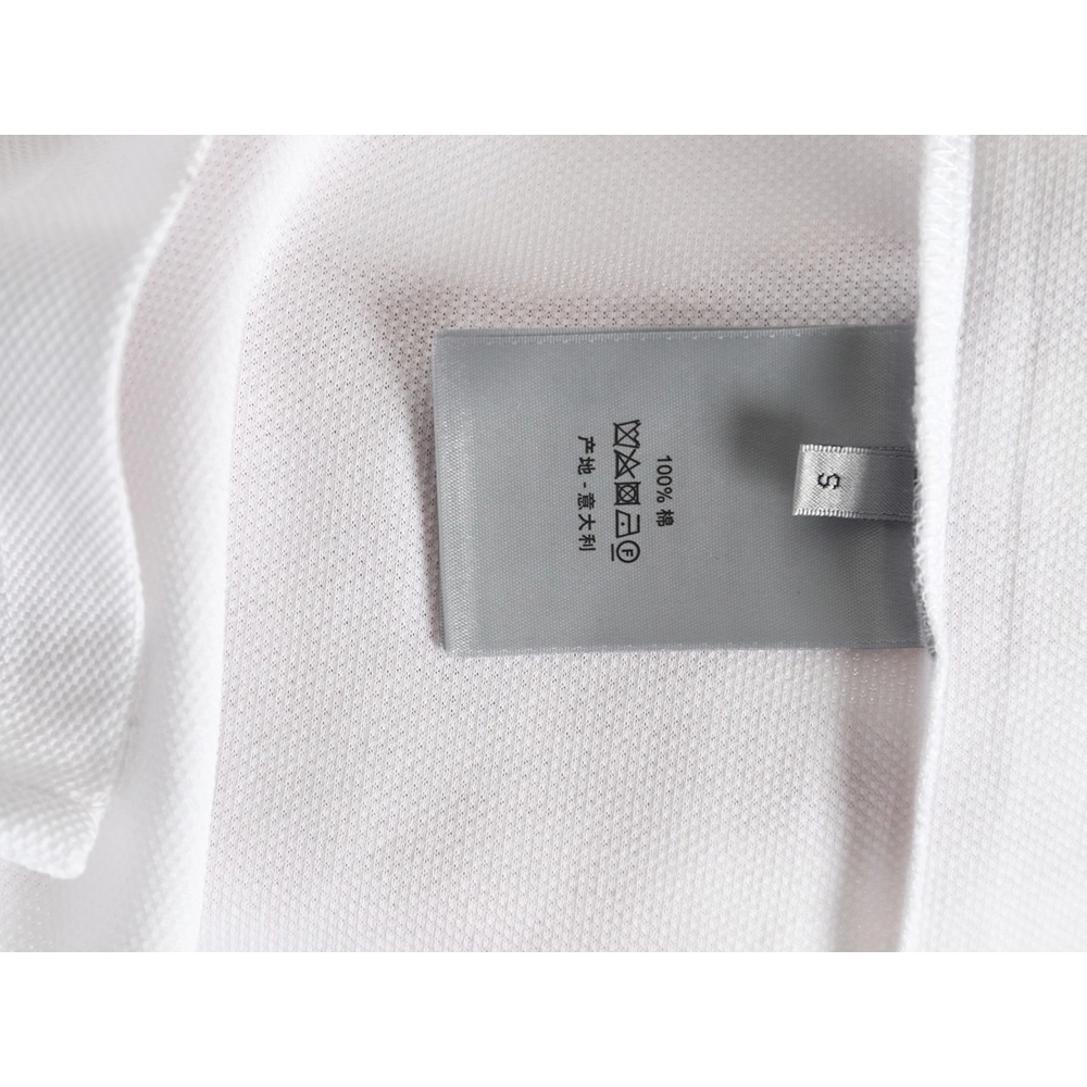 Dior KAWS Year of the Snake logo shortsleeved polo shirt,Dior Shirt,Shirt,Hiqh quality low price,free shipping