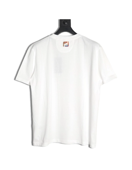 Fendi FF colorful embroidered pocket zipper shortsleeved Tshirt,Fendi T Shirt,Tshirt,Hiqh quality low price,free shipping