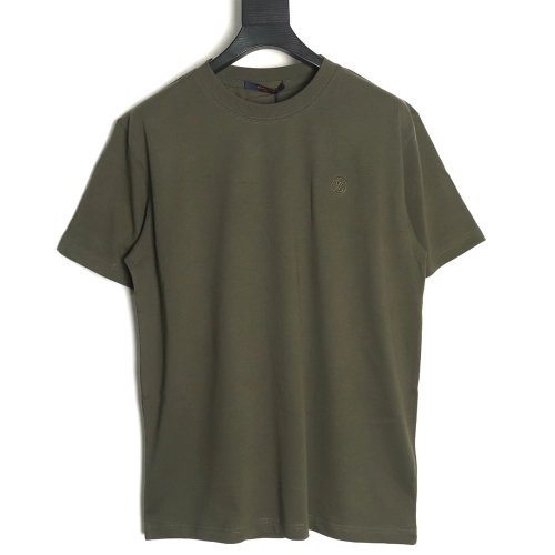 Louis Vuitton small embroidery Logo shortsleeved Tshirt,Louis Vuitton T Shirt,Tshirt,Hiqh quality low price,free shipping
