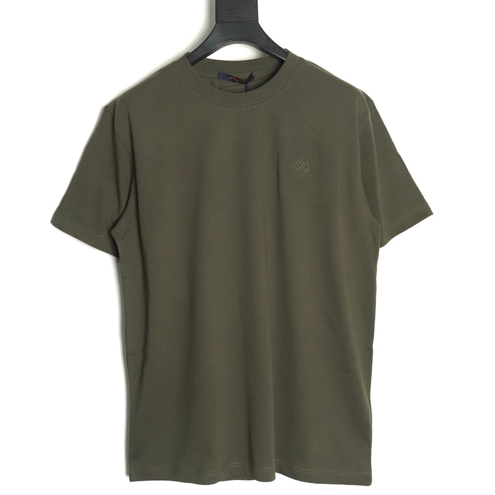 Louis Vuitton small embroidery Logo shortsleeved Tshirt,Louis Vuitton T Shirt,Tshirt,Hiqh quality low price,free shipping