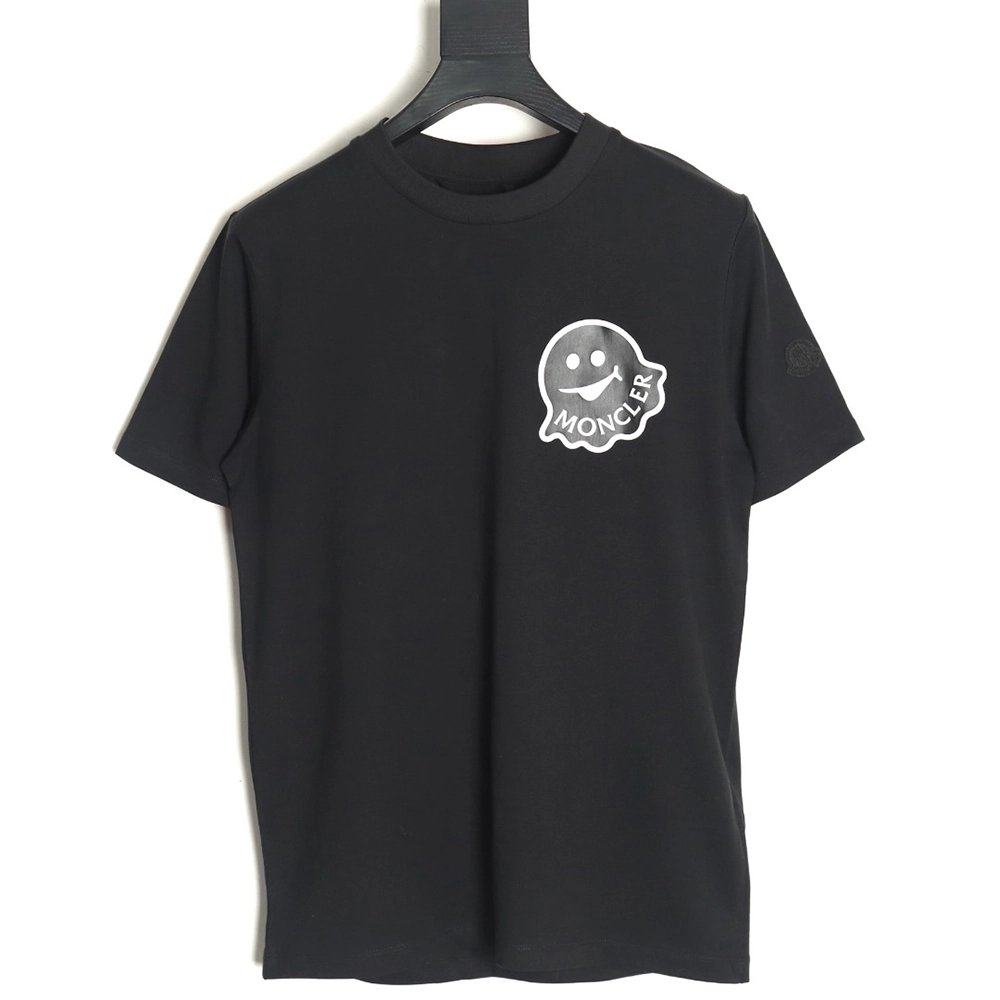 Moncler Elf Little Monster Logo Short Sleeve TShirt,Moncler T Shirt,Tshirt,Hiqh quality low price,free shipping