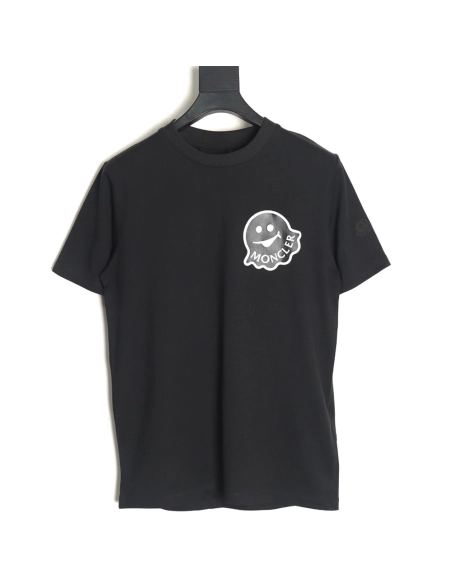 Moncler Elf Little Monster Logo Short Sleeve TShirt,Moncler T Shirt,Tshirt,Hiqh quality low price,free shipping