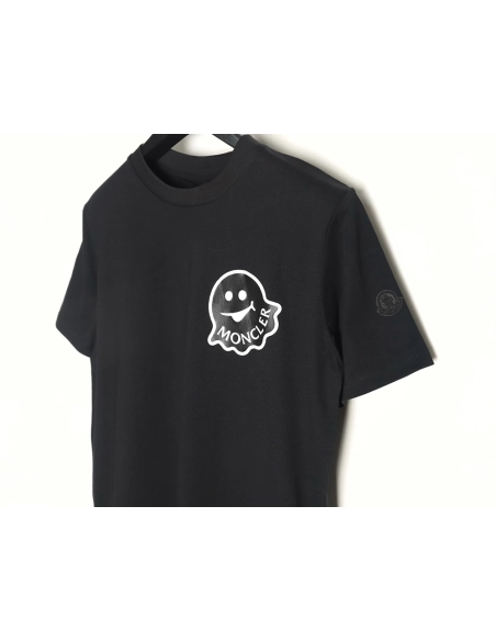 Moncler Elf Little Monster Logo Short Sleeve TShirt,Moncler T Shirt,Tshirt,Hiqh quality low price,free shipping