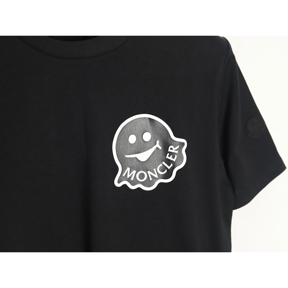 Moncler Elf Little Monster Logo Short Sleeve TShirt,Moncler T Shirt,Tshirt,Hiqh quality low price,free shipping
