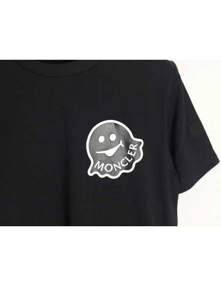 Moncler Elf Little Monster Logo Short Sleeve TShirt,Moncler T Shirt,Tshirt,Hiqh quality low price,free shipping