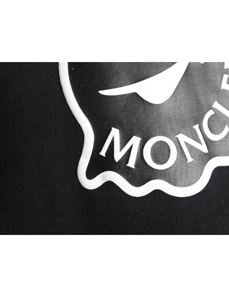 Moncler Elf Little Monster Logo Short Sleeve TShirt,Moncler T Shirt,Tshirt,Hiqh quality low price,free shipping