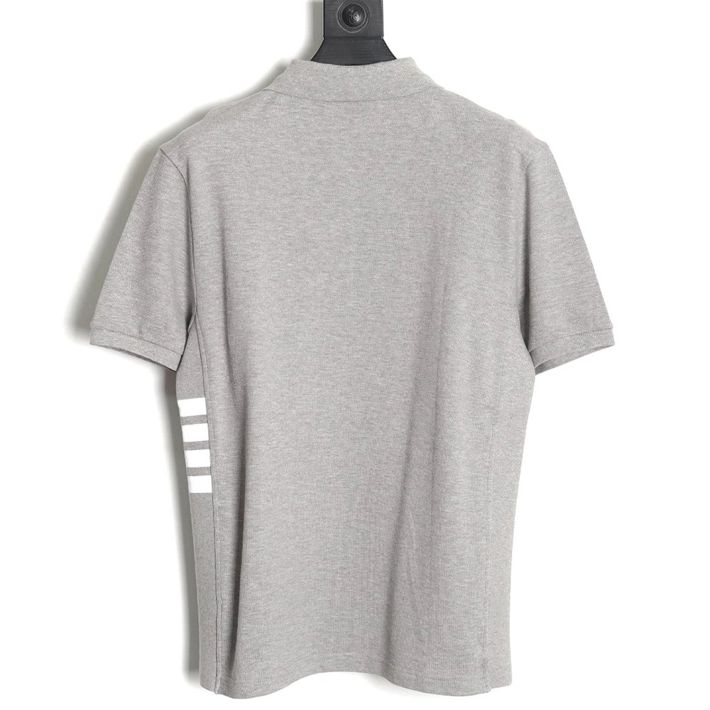 Thom Browne classic side fourbar Polo short sleeve,Thom Browne Shirt,Shirt,Hiqh quality low price,free shipping