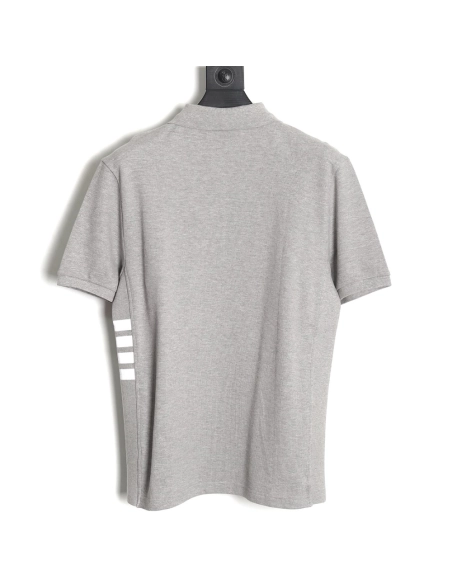 Thom Browne classic side fourbar Polo short sleeve,Thom Browne Shirt,Shirt,Hiqh quality low price,free shipping