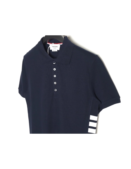 Thom Browne classic side fourbar Polo short sleeve,Thom Browne Shirt,Shirt,Hiqh quality low price,free shipping