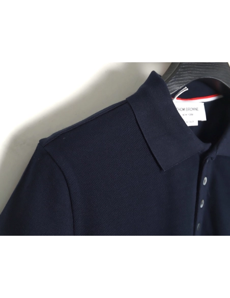 Thom Browne classic side fourbar Polo short sleeve,Thom Browne Shirt,Shirt,Hiqh quality low price,free shipping
