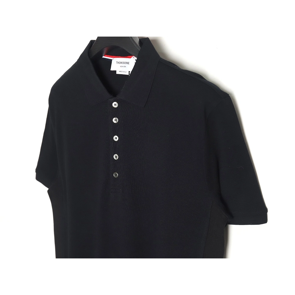 Thom Browne classic side fourbar Polo short sleeve,Thom Browne Shirt,Shirt,Hiqh quality low price,free shipping