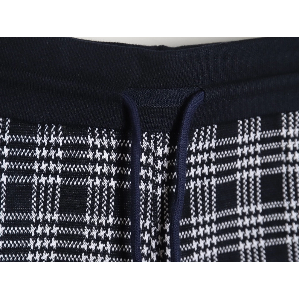 Thom Browne houndstooth jacquard striped shorts,Thom Browne Shirt,Shirt,Hiqh quality low price,free shipping