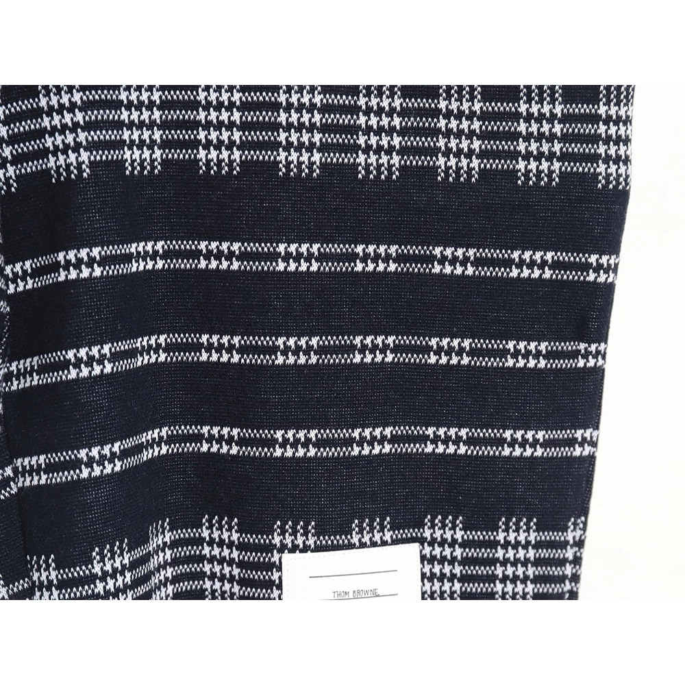 Thom Browne houndstooth jacquard striped shorts,Thom Browne Shirt,Shirt,Hiqh quality low price,free shipping