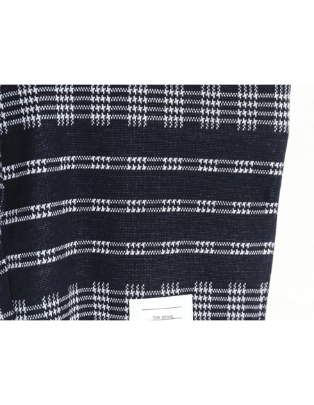 Thom Browne houndstooth jacquard striped shorts,Thom Browne Shirt,Shirt,Hiqh quality low price,free shipping