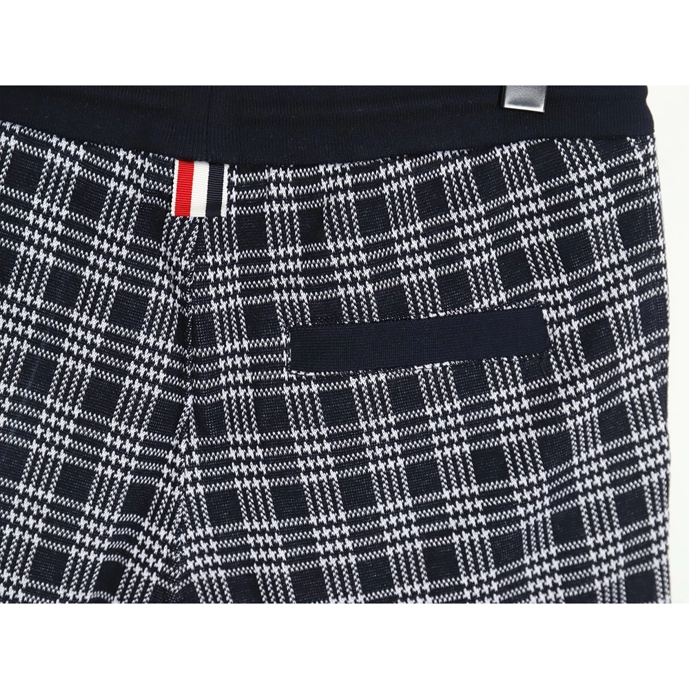 Thom Browne houndstooth jacquard striped shorts,Thom Browne Shirt,Shirt,Hiqh quality low price,free shipping