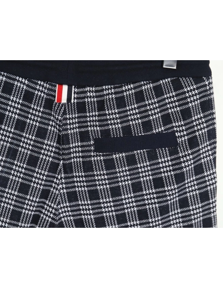 Thom Browne houndstooth jacquard striped shorts,Thom Browne Shirt,Shirt,Hiqh quality low price,free shipping