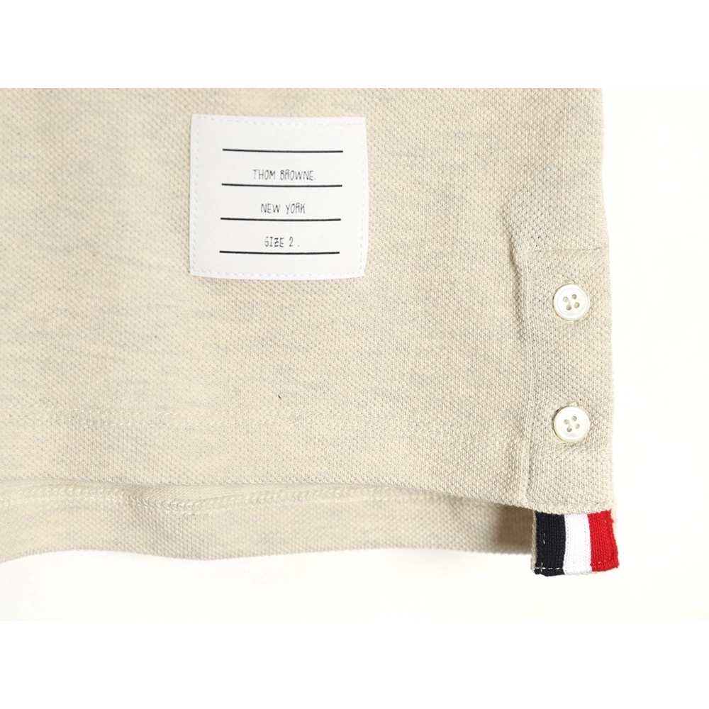 Thom Browne Classic FourBar POLO Short Sleeve,Thom Browne Shirt,Shirt,Hiqh quality low price,free shipping