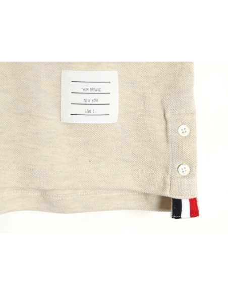 Thom Browne Classic FourBar POLO Short Sleeve,Thom Browne Shirt,Shirt,Hiqh quality low price,free shipping