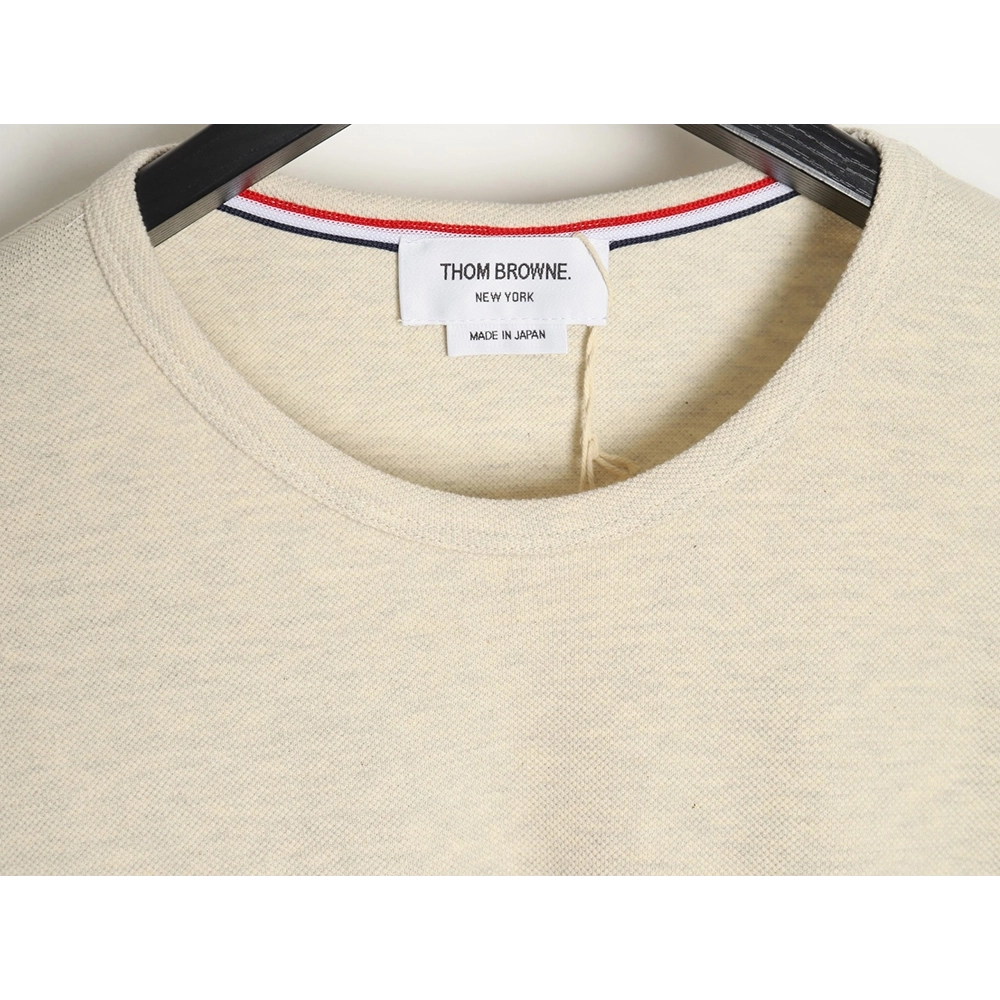 Thom Browne Classic Four Bars Crew Neck Short Sleeves,Thom Browne T Shirt,Tshirt,Hiqh quality low price,free shipping