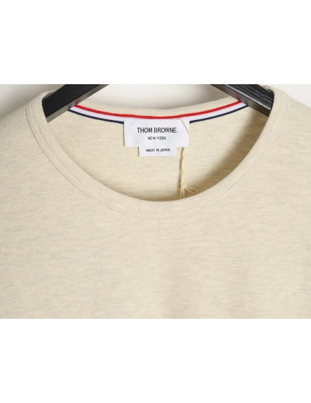 Thom Browne Classic Four Bars Crew Neck Short Sleeves,Thom Browne T Shirt,Tshirt,Hiqh quality low price,free shipping