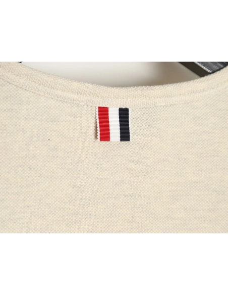Thom Browne Classic Four Bars Crew Neck Short Sleeves,Thom Browne T Shirt,Tshirt,Hiqh quality low price,free shipping