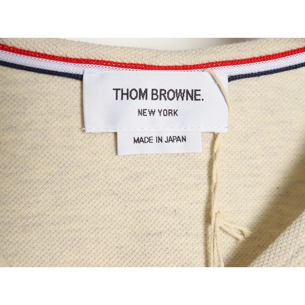 Thom Browne Classic Four Bars Crew Neck Short Sleeves,Thom Browne T Shirt,Tshirt,Hiqh quality low price,free shipping