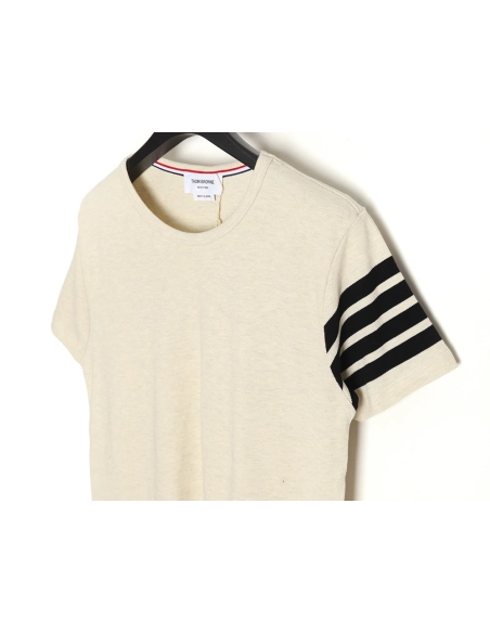 Thom Browne Classic Four Bars Crew Neck Short Sleeves,Thom Browne T Shirt,Tshirt,Hiqh quality low price,free shipping