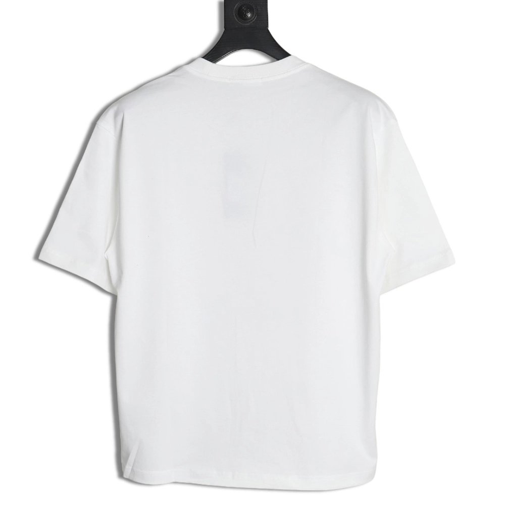 Prada Ninegrid Square Letter Round Neck Short Sleeve,Prada T Shirt,Tshirt,Hiqh quality low price,free shipping