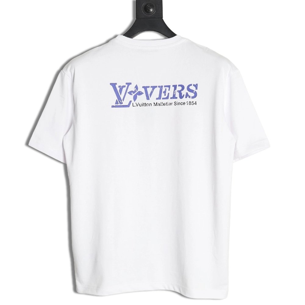 Louis Vuitton World Map Art Print Rhinestone Short Sleeve T-Shirt,Louis Vuitton