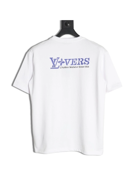 Louis Vuitton World Map Art Print Rhinestone Short Sleeve T-Shirt,Louis Vuitton