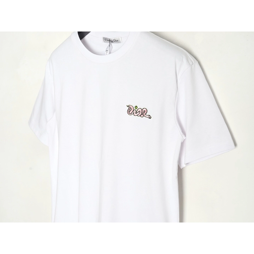Dior Year of the Snake Limited Edition Embroidered Short Sleeve,Dior