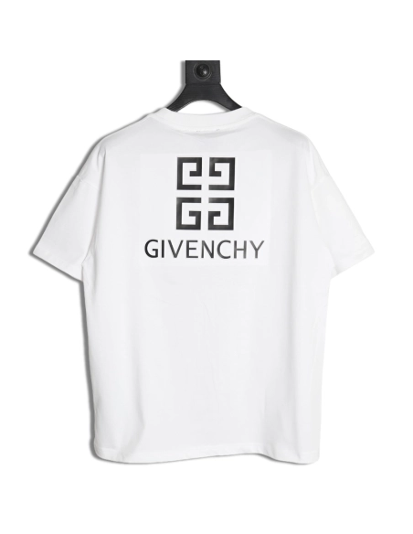 Givenchy four-square letter 3D printed short-sleeved T-shirt,Givenchy