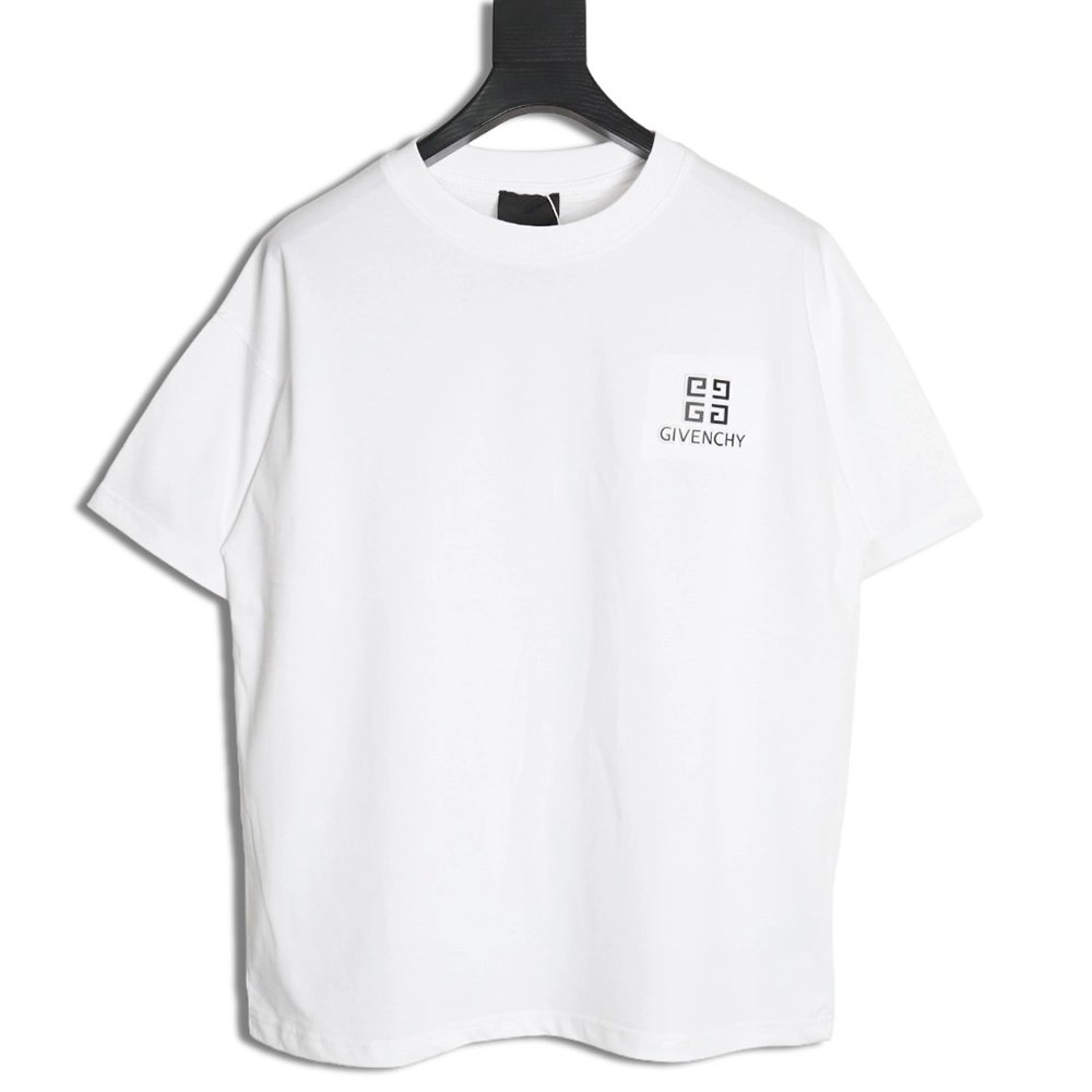 Givenchy four-square letter 3D printed short-sleeved T-shirt,Givenchy