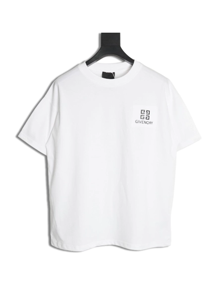 Givenchy four-square letter 3D printed short-sleeved T-shirt,Givenchy