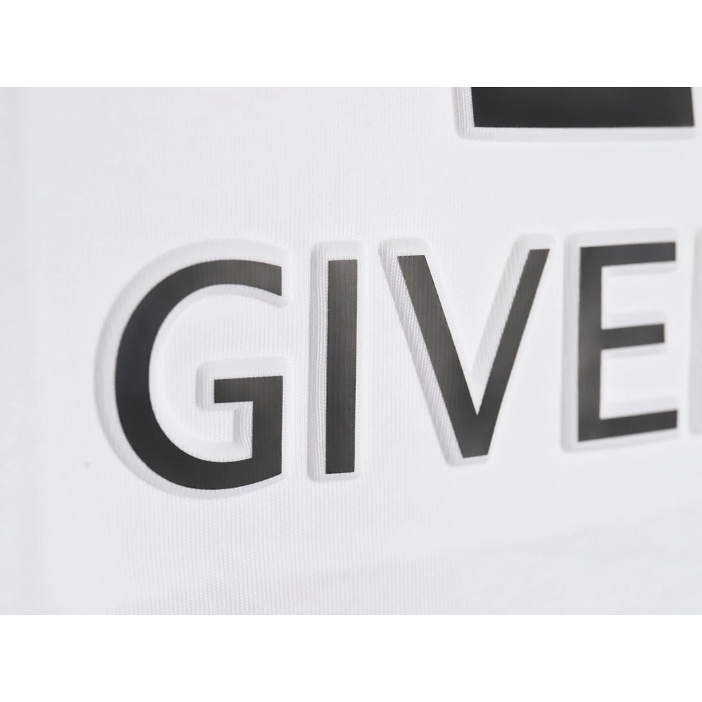Givenchy four-square letter 3D printed short-sleeved T-shirt,Givenchy