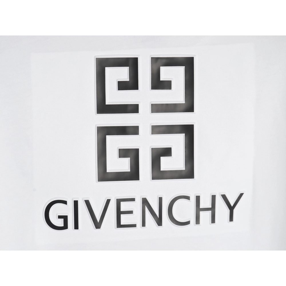 Givenchy four-square letter 3D printed short-sleeved T-shirt,Givenchy