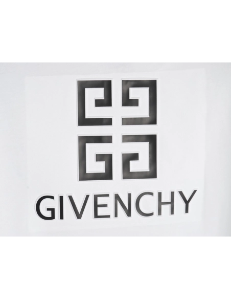 Givenchy four-square letter 3D printed short-sleeved T-shirt,Givenchy
