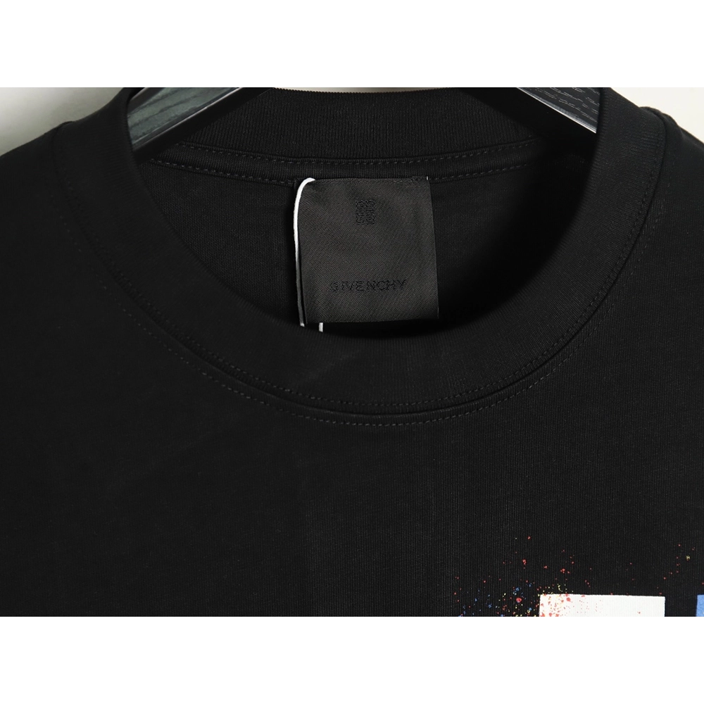 Givenchy colorful ink print short sleeve T-shirt TSK1,Givenchy