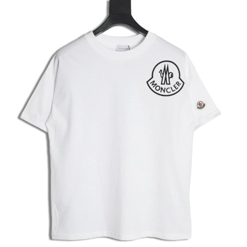 Moncler chest embossed logo print short sleeves,Moncler